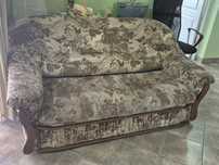 Sofa rozkładana + 2 fotele