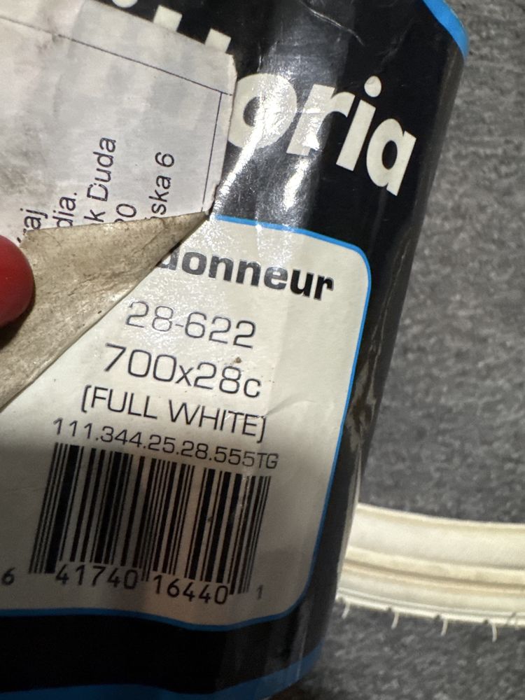 Opona vittorria Randonneur 700x28c biała
