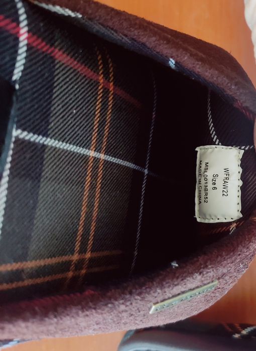 Pantufas novas Barbour Foley