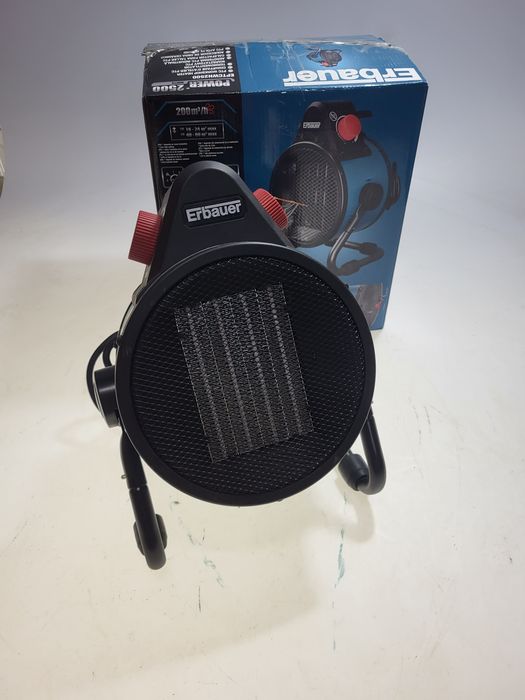 ERBAUER Nagrzewnica elektryczna dmuchawa grzejnik + termostat 2500W