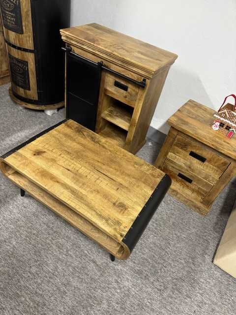 Stolik do salonu, kawowy... Edge Loft style Nowy  Faktura Vat