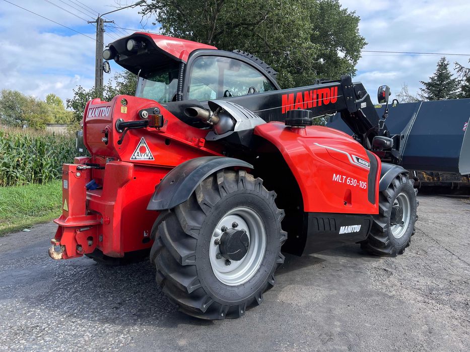 Ładowarka Manitou MLT 630-105_2019 ROK_Niska i wąska 2 m szeroka Klima