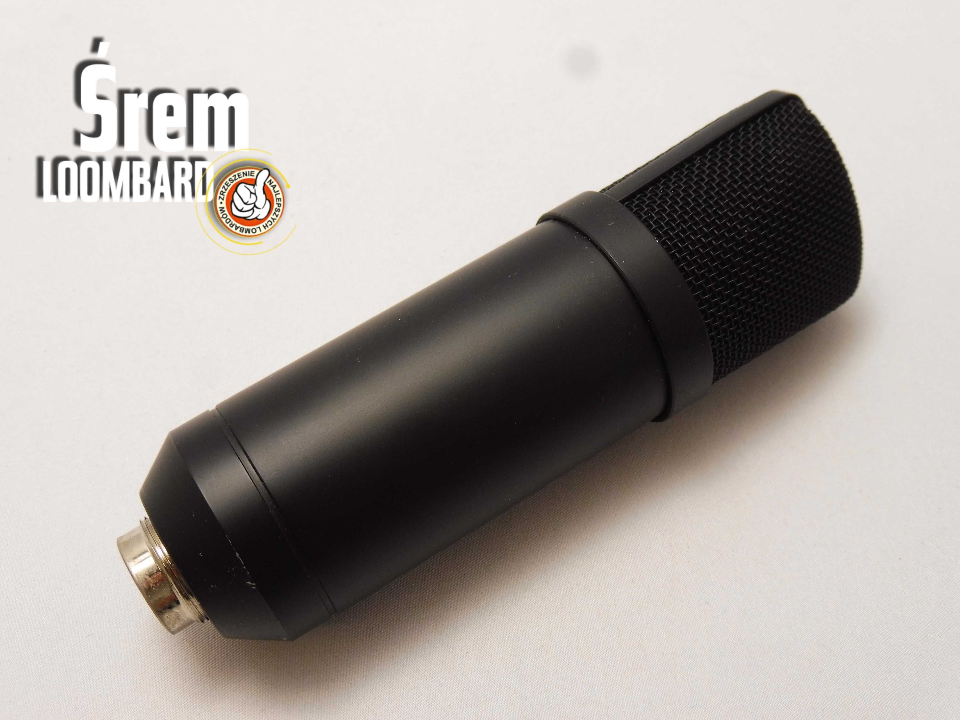 Mikrofon Novox NC-1, statyw, filtr, kabel, db stan!