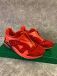 Красные замшевые кроссовки Puma Trinomic ZIP