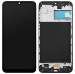 Дисплей Samsung Galaxy M21 SM-M215F/DSN OLED модуль, екран з рамкою