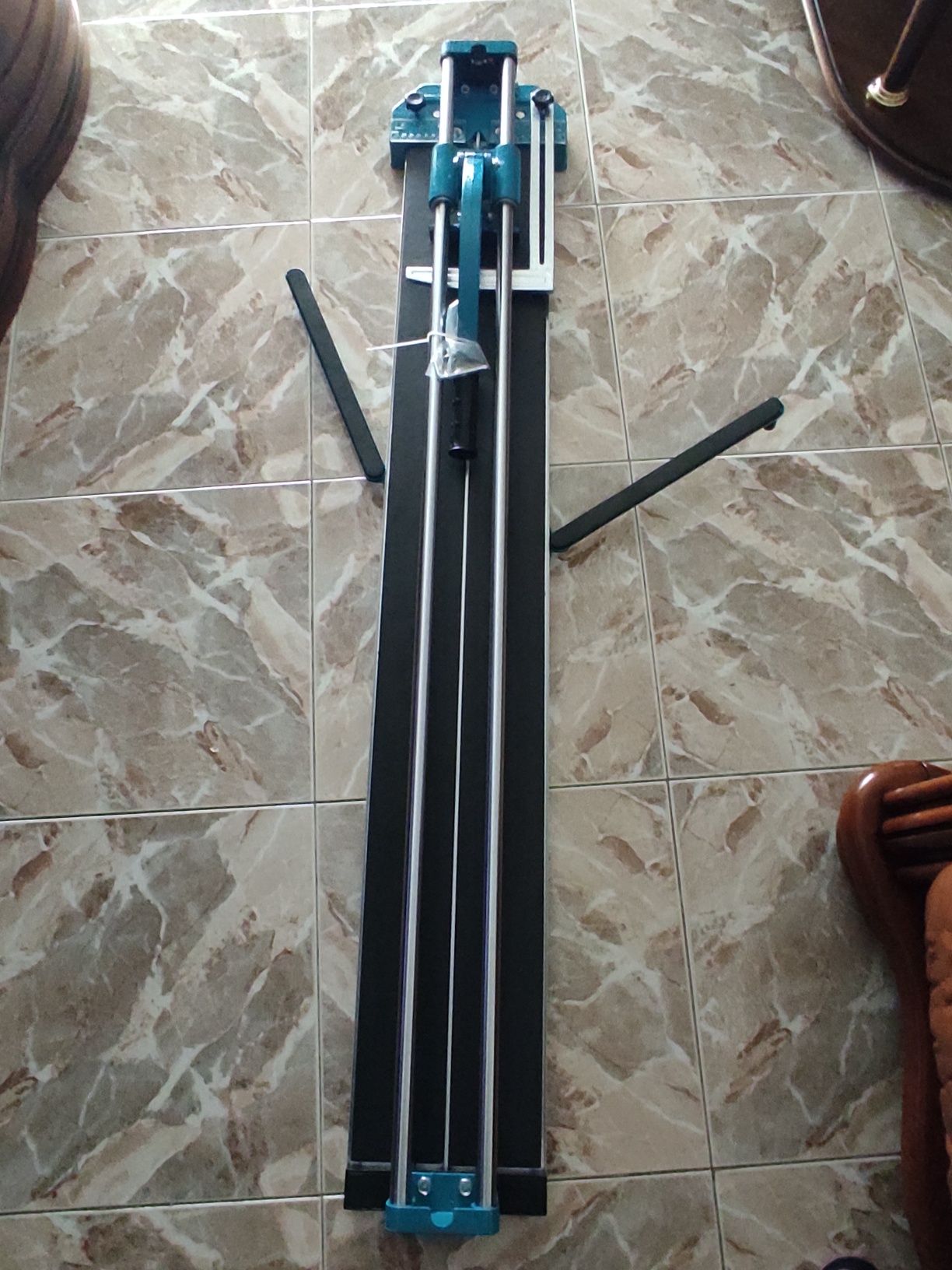 Máquina cortar  porcelanicos manual c/ laser, até 120cm