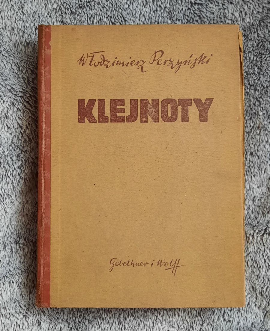 Klejnoty- Włodzimierz Perzyński książka 1948 rok