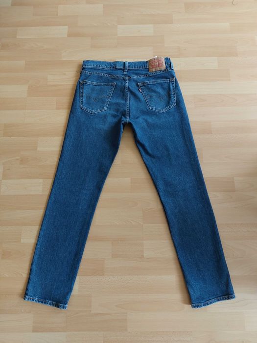 Levis 511 stretch W34 L32 spodnie jeansowe slim straight regular 34/32