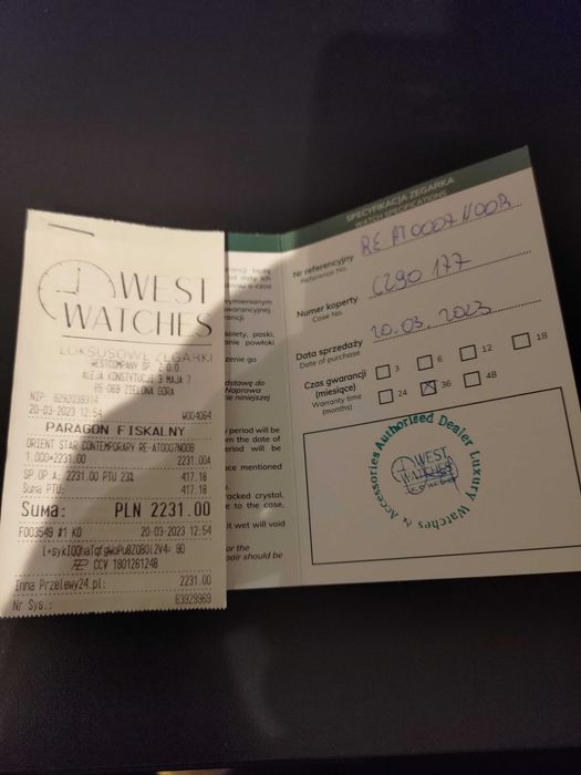 Zegarek Orient Star RE-AT0007N00B