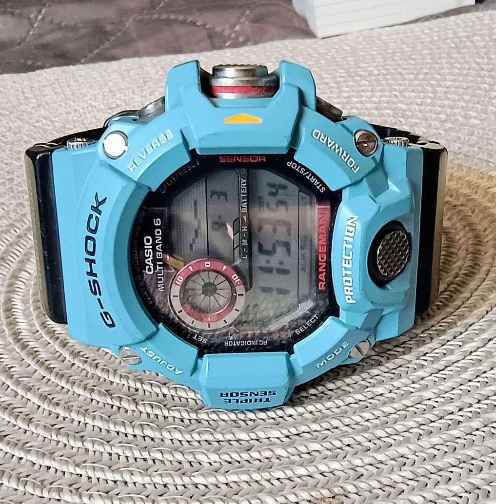 Zegarek Casio G-SHOCK Rangeman pełny komplet i gratisy