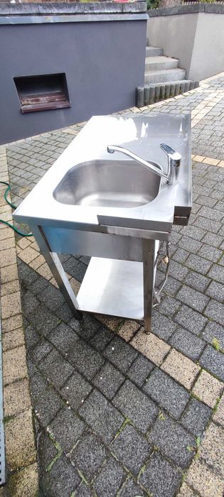 zlew zmywak stół gastronomiczny z nierdzewki Kraków