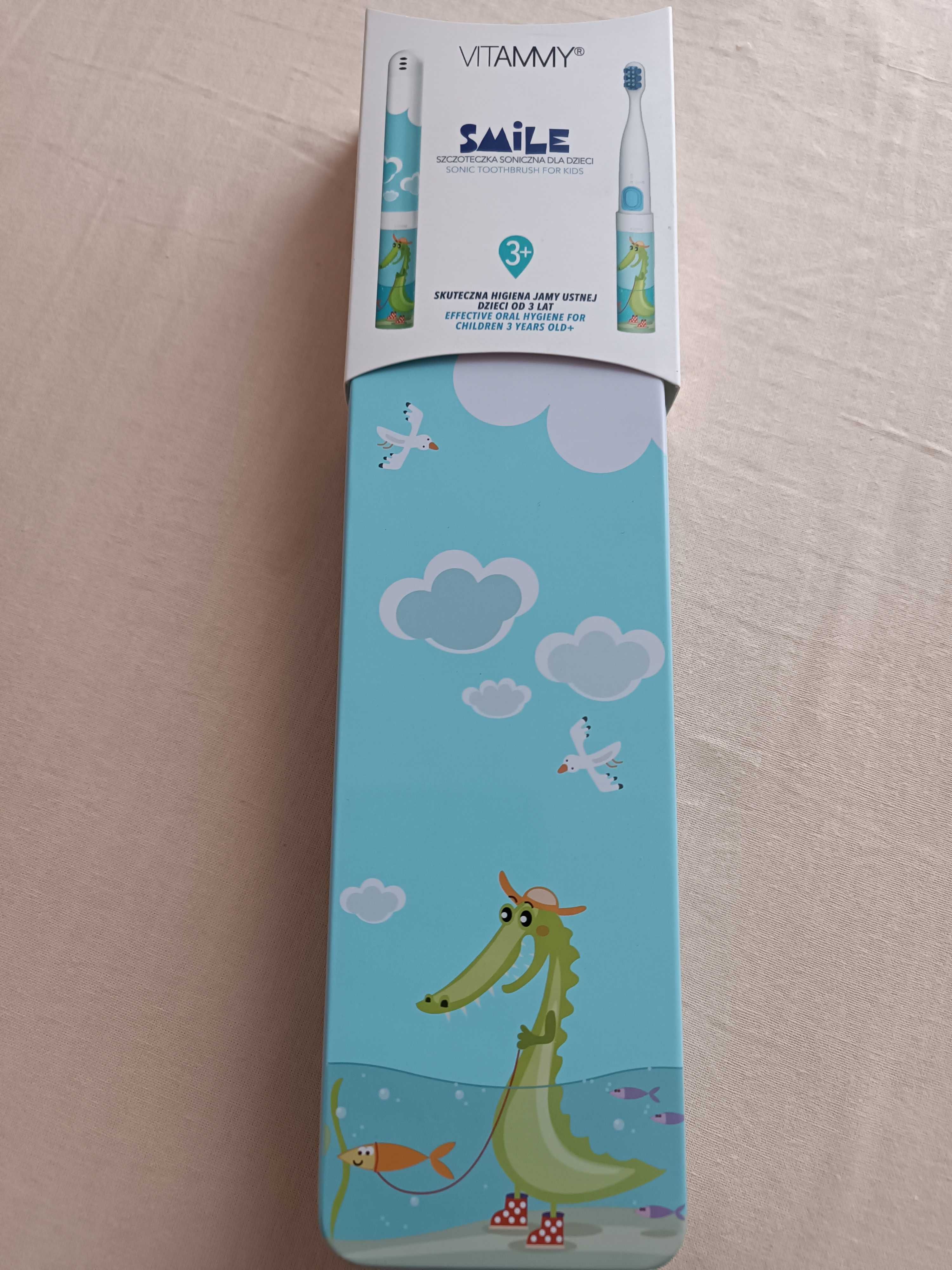 Szczoteczka soniczna VITAMMY Smile Krokodyl dla dzieci