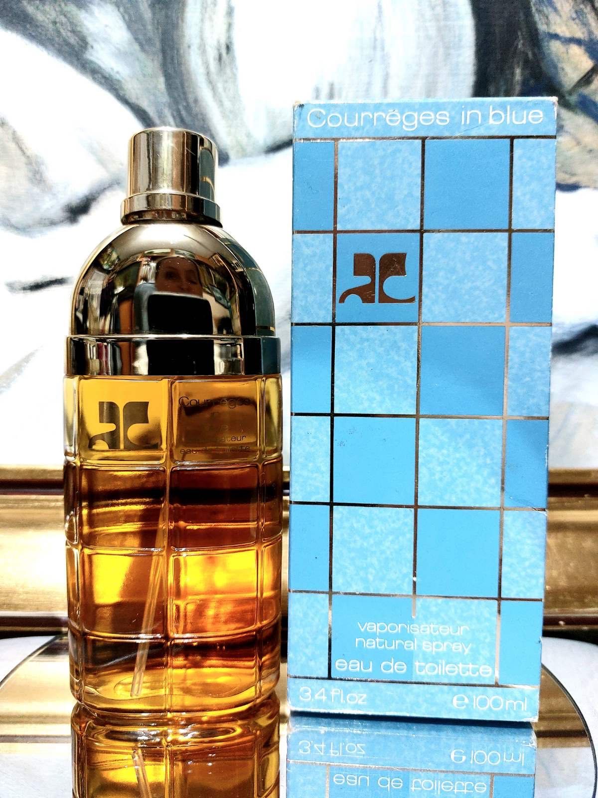 Courreges in blue 100ml VINTAGE oryginał.  Made in France