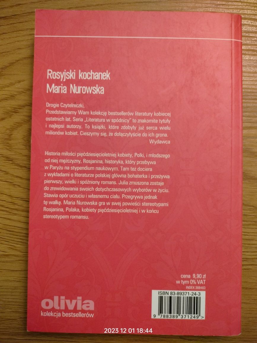 Rosyjski kochanek -Maria Nurowska