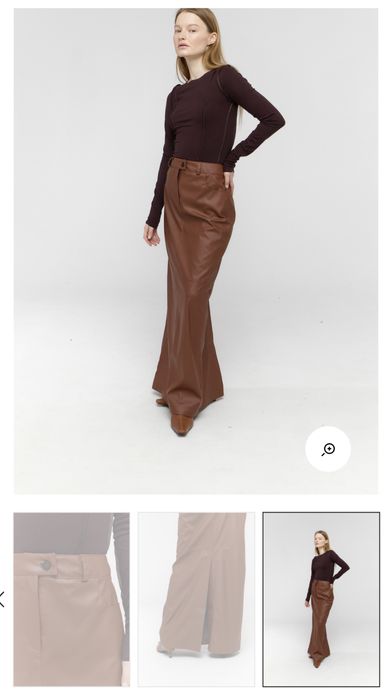 Спідниця з екошкіри від Skripka