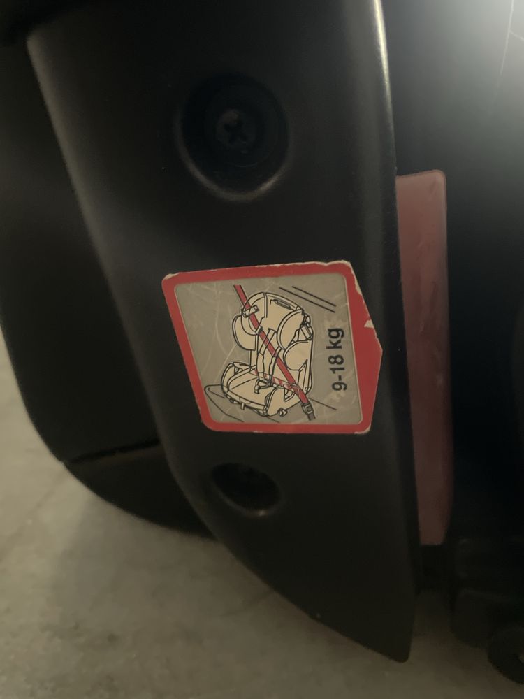 Cadeira de automovel para crianca marca Recaro
