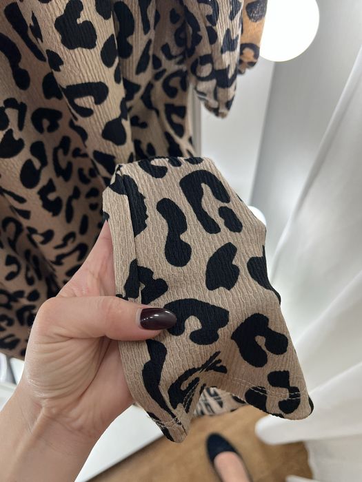 16-18 розмір сукня міді плаття платье батал лео принт