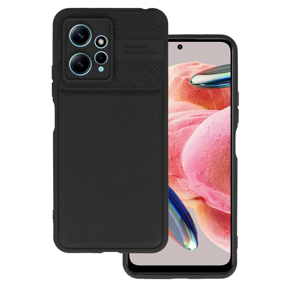 Camera Protected Case Do Xiaomi Redmi Note 12 4G Czarny