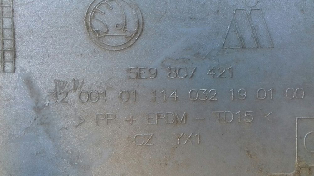 Parachoques skoda octavia lll 3 para choques 2012