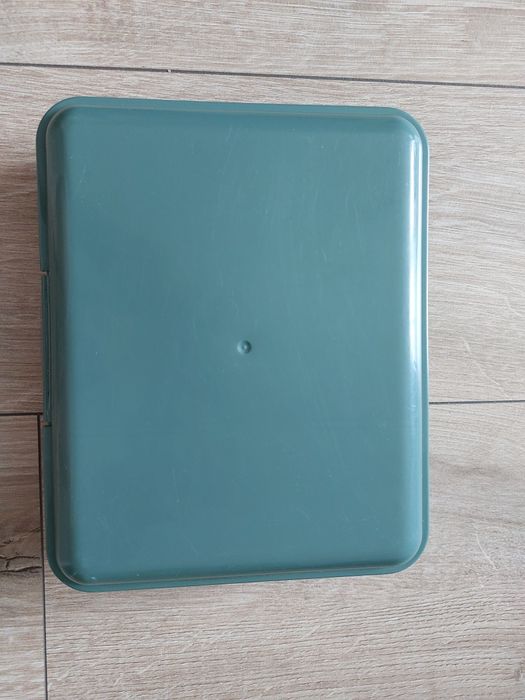 Pojemnik na śniadanie duży lunchbox szkoła praca zielony śniadaniówka