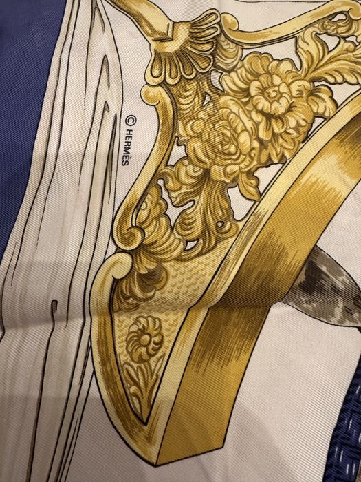 Оригінальна шовкова хустка від hermes