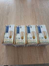 Żarówki LED 0,5 W Ledigo (bursztynowe)