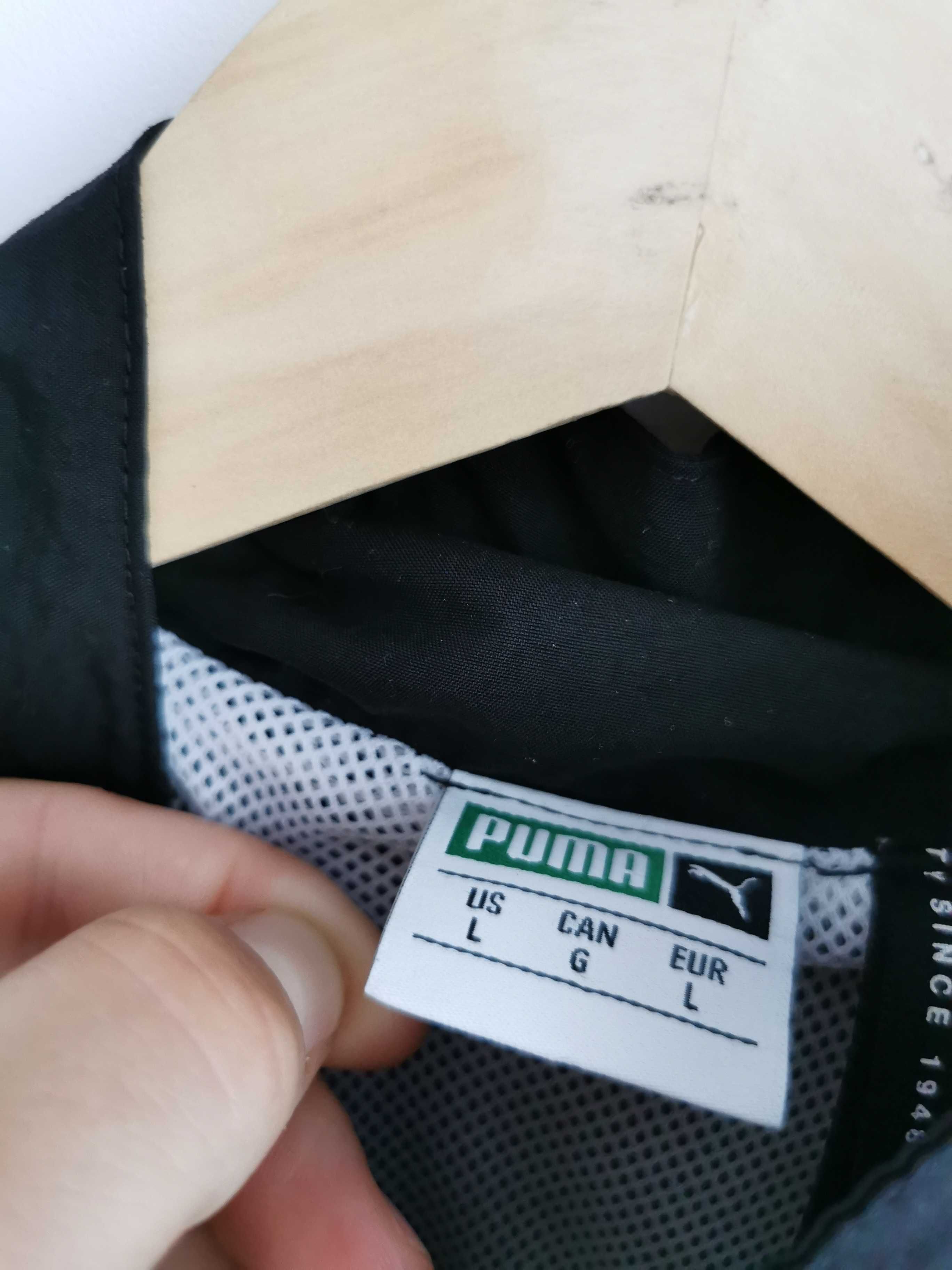 Puma kurtka cienka wiatrówka bluza męska sportowa IDEAŁ ORYGINAŁ L/XL