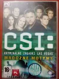 Gra PC DVD -ROM CSI kryminalne zagadki las Vegas Mroczne motywy