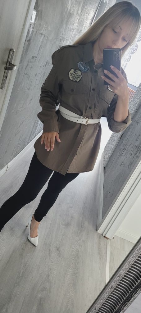 Koszula military unisex 36 S M Reserved