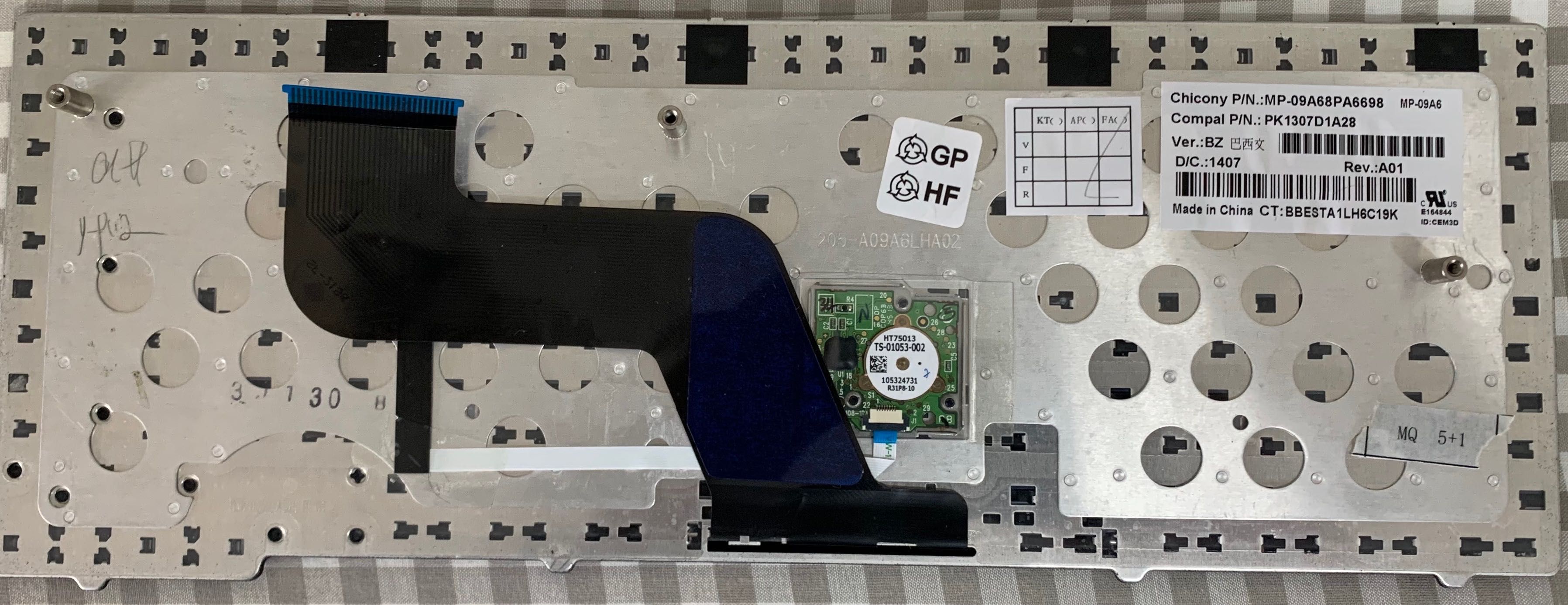 HP Elitebook 8440 - keyboard