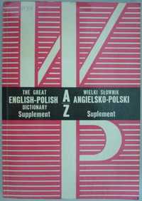 Wielki słownik angielsko polski suplement