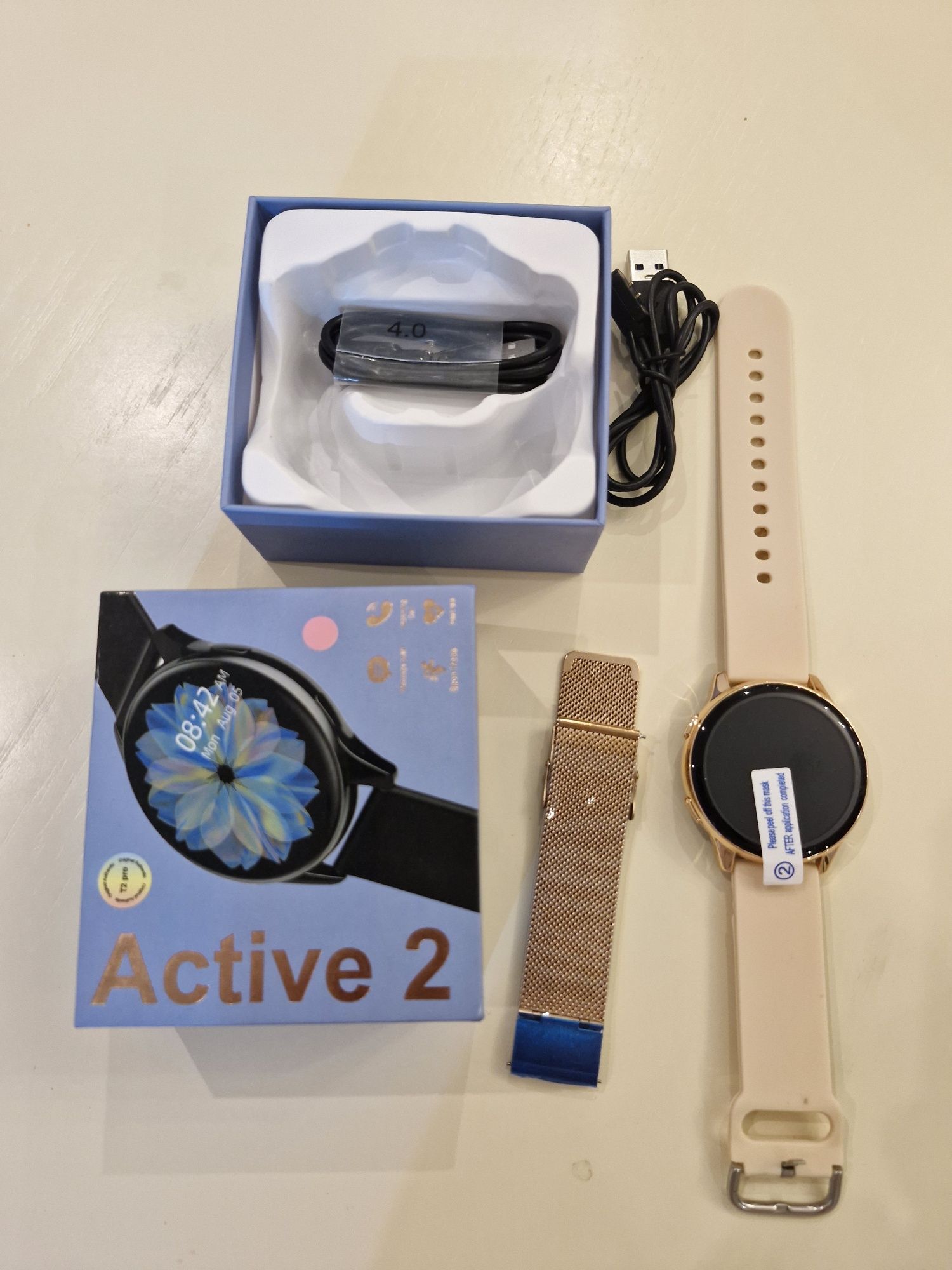 Zegarek damski smart watch 2 bransoletki