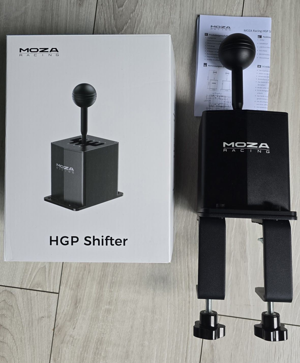 Zestaw Moza R9 v3 HGP shifter kierownica RS v2 pedały CRP 2 gwarancja