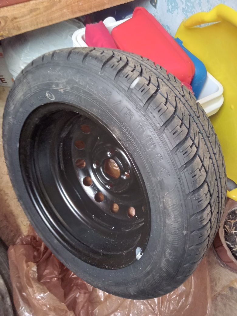 запаска 185\60\r14, 4x100