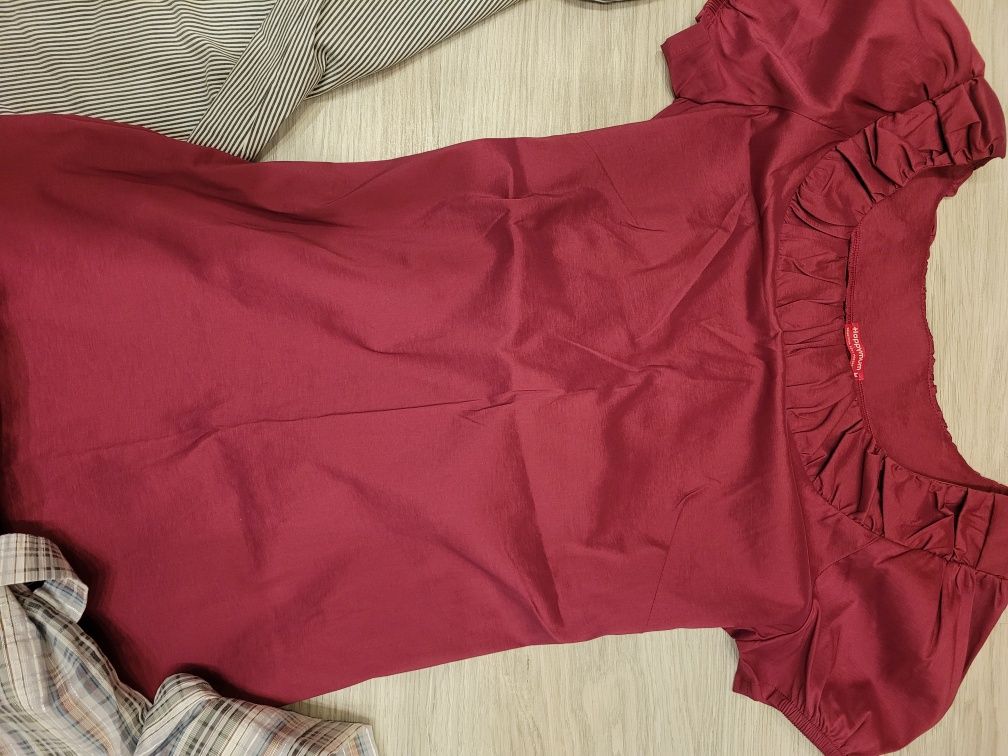 Koszule tuniki bluzki ciążowe zestaw paka ubrań Nowa happymum