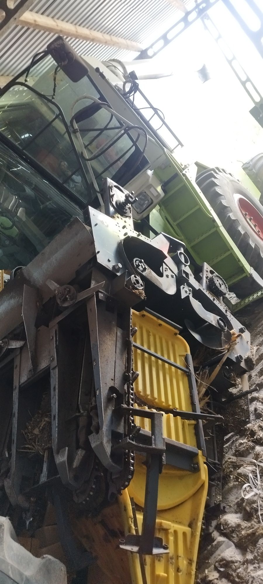 Claas lexion 460 Stół do rzepaku przystawka kukurydzy