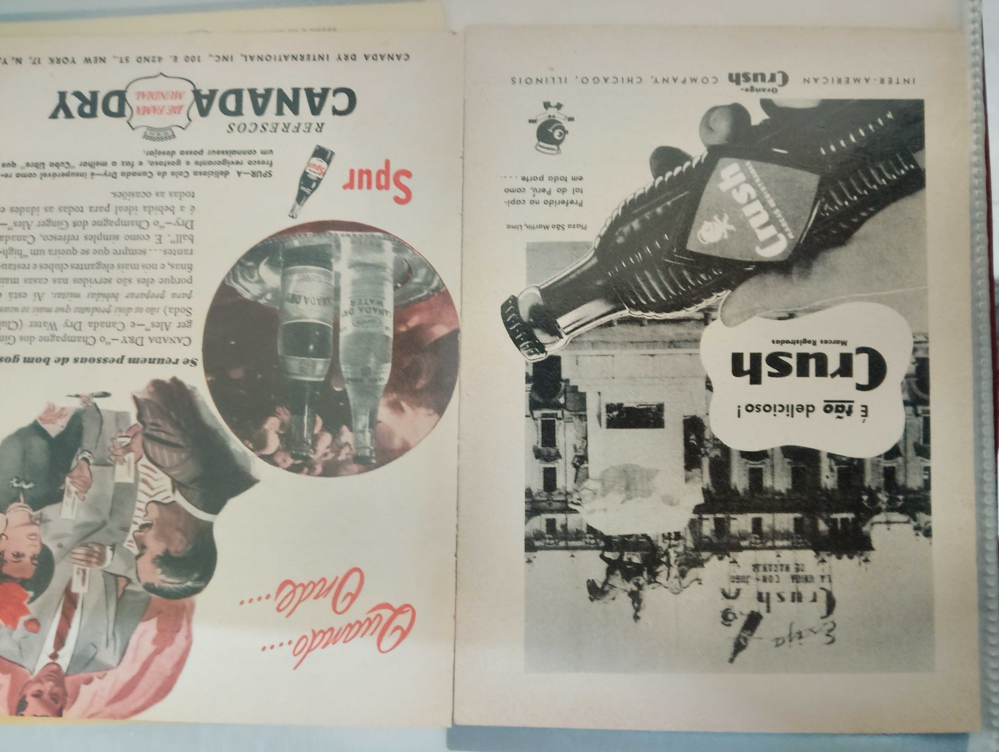 Vendo 92 recortes A5 folhas Publicidade Vintage