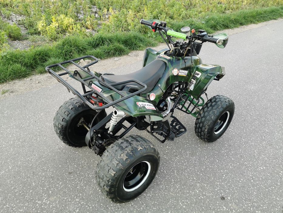 Quad KXD Bombardier 125CC 3+R XXL Koła 8" BDB STAN