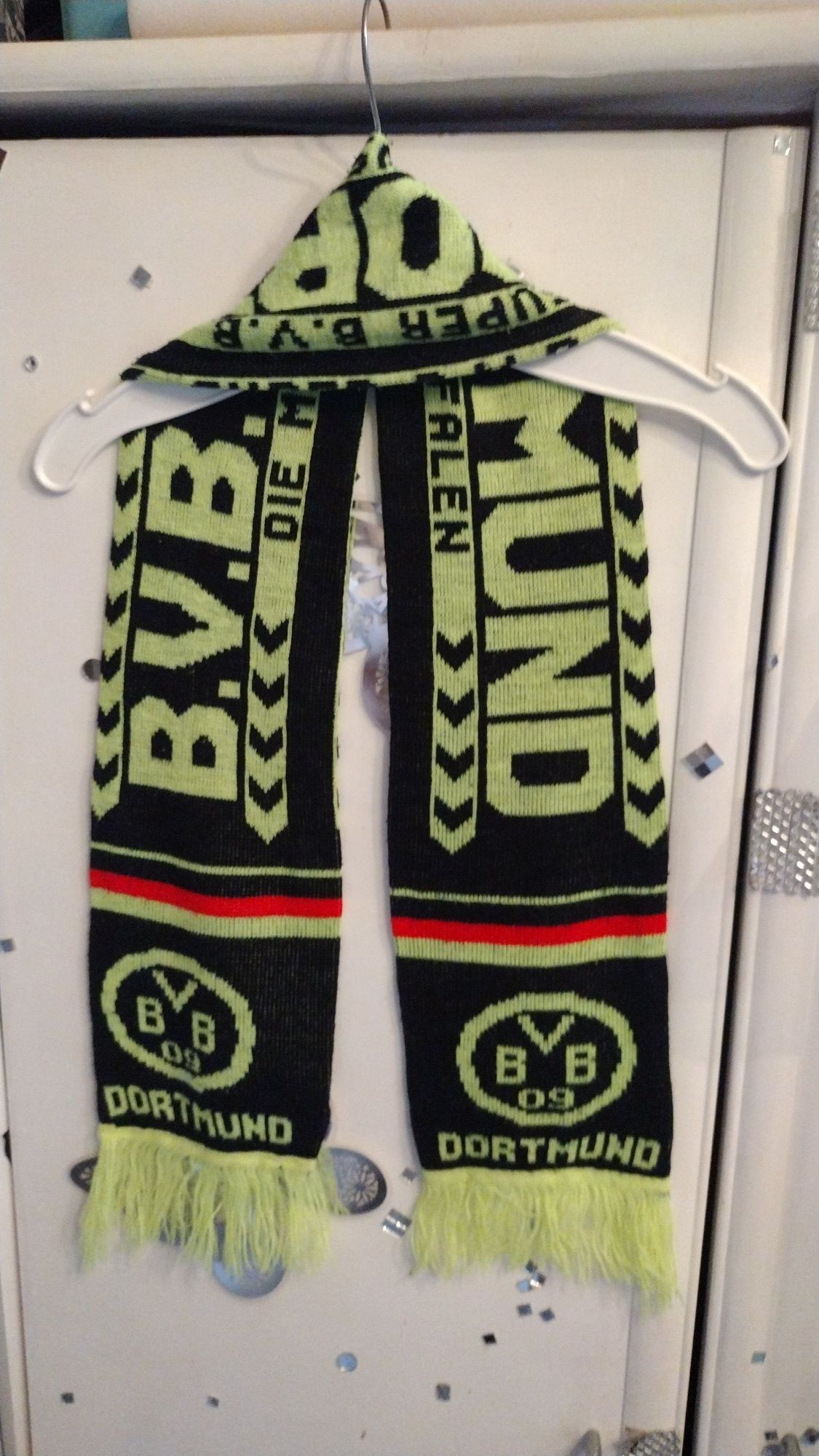 Zestaw dwóch szalików Borussia Dortmund BVB 09
