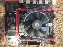 Материнська плата ПРОБЛЕМНА +16gb ddr3 xeon e5 2673v3