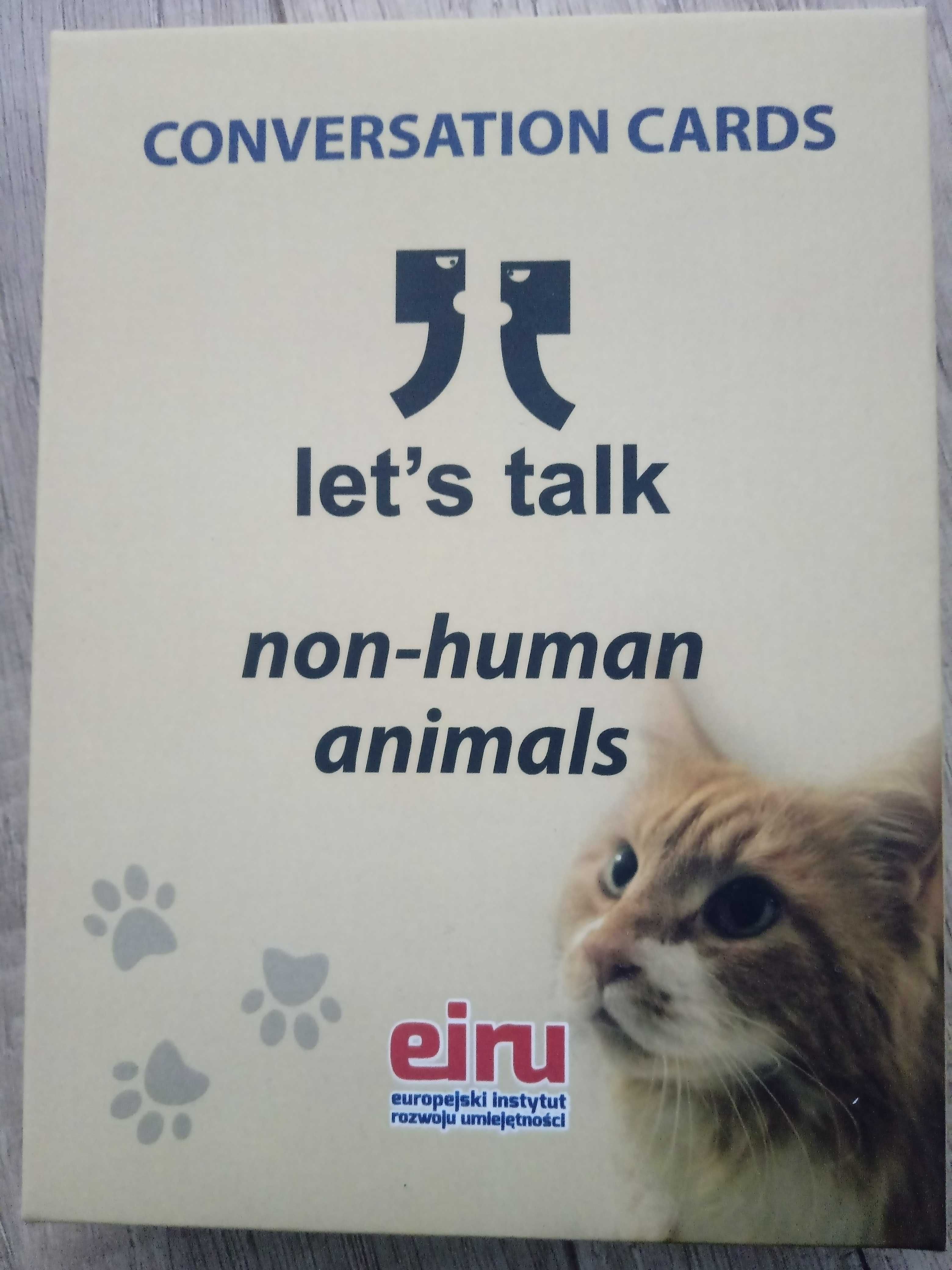 EIRU Let's Talk - Non Human Animals - Karty do j. angielskiego