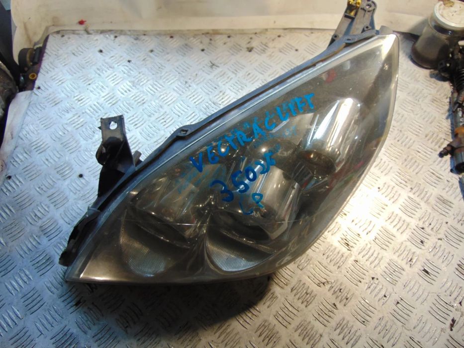 lampa lewy przód opel vectra c lift