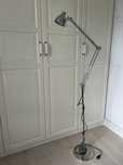 Lampa stojaca Ikea chrom srebrna