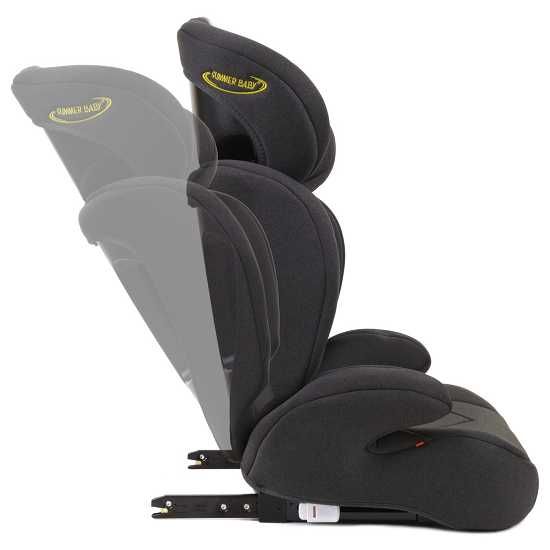 Nowy Fotelik Summer Baby Model CARRO 9-36kg Isofix Czarny