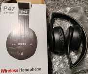 Słuchawki Bluetooth czarne