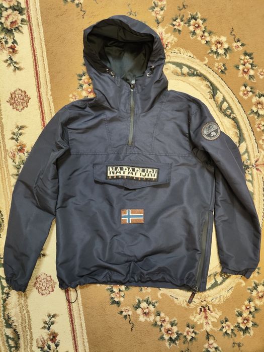 Куртка napapijri dark blue size m