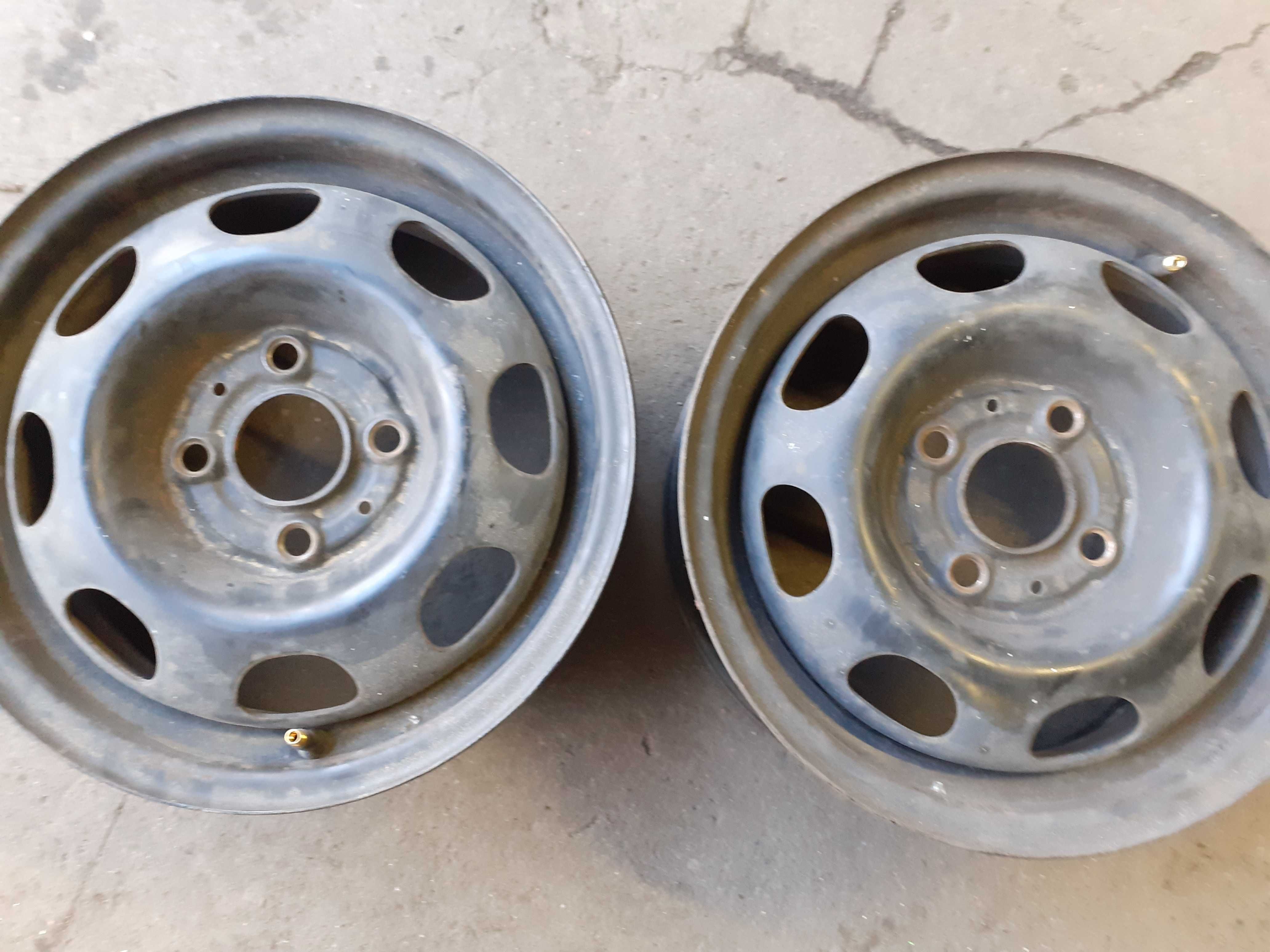 Felgi Stalowe 13 Cali 5.5Jx13H2 ET 43 VW POLO 2 sztuki