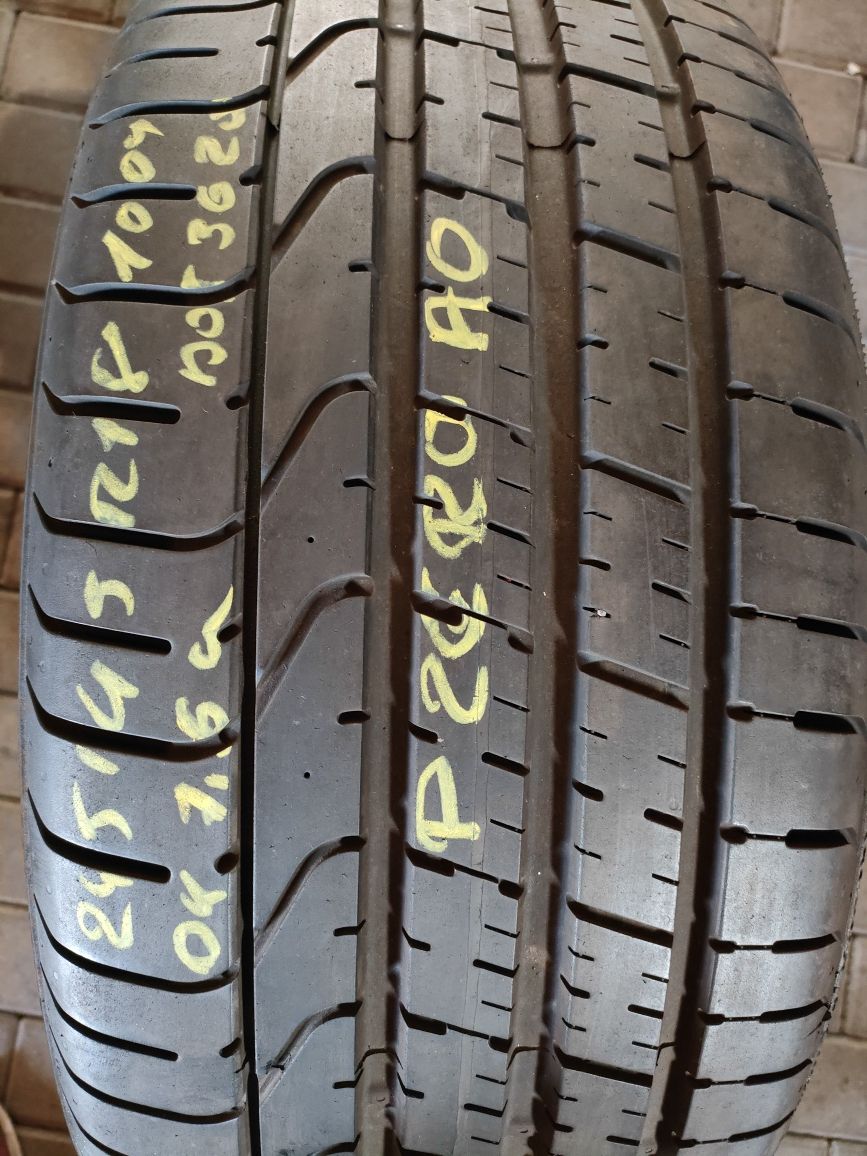 1x Pirelli Pzero AO 245/45R18 100Y 1 sztuka pojedyncza