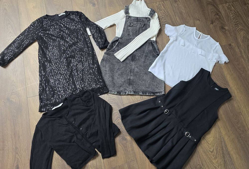 Zestaw ubranek dla dziewczynki 146-152 H&M Zara