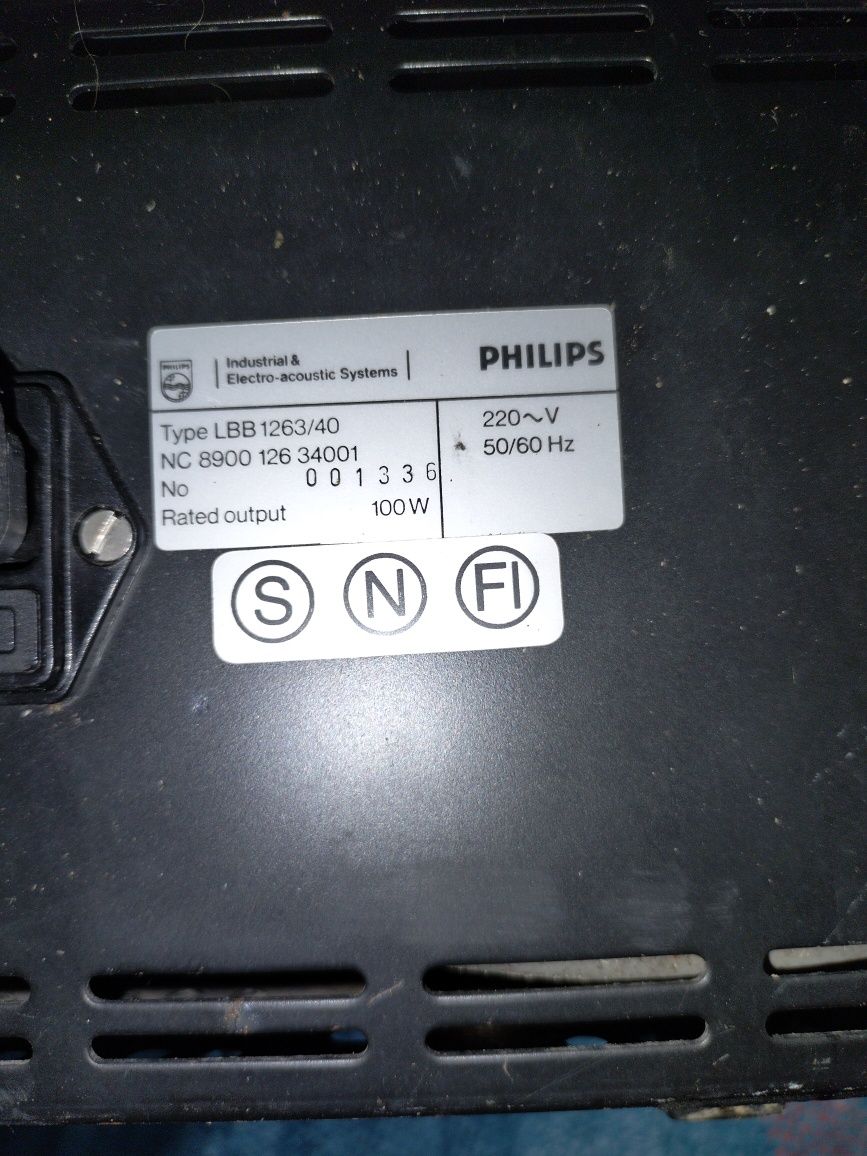 Wzmacniacz  mocy mixer Magnetofon Philips LBB 1263/40